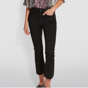 Rag & Bone black cropped jeans